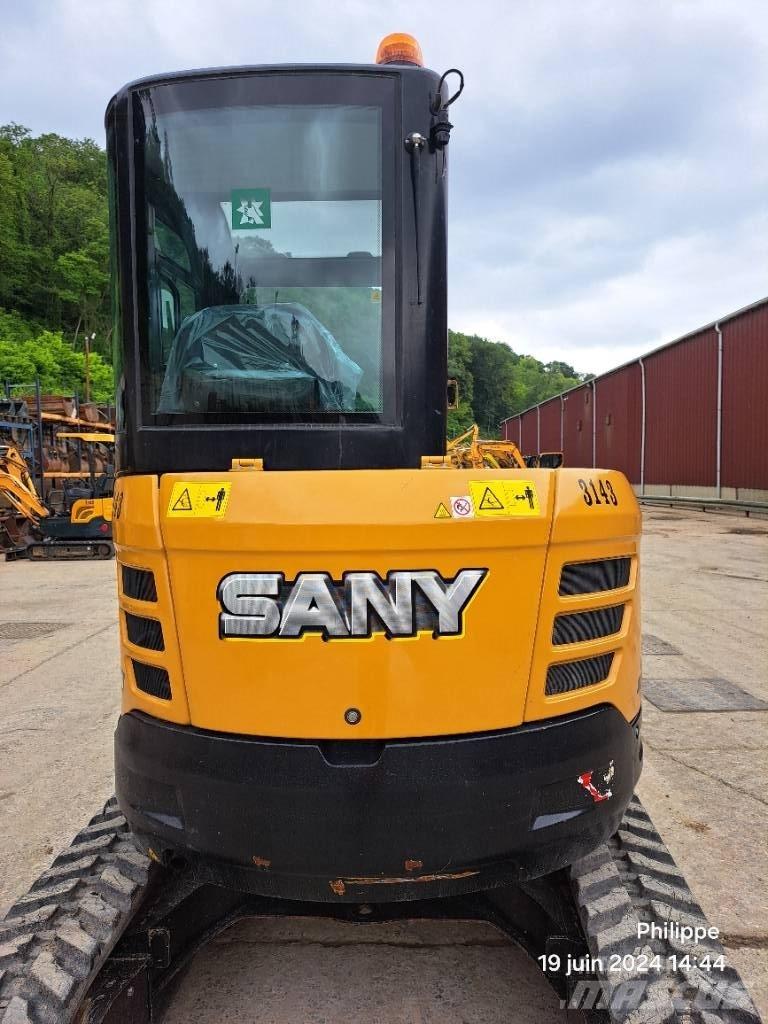 Sany SY 35 U Mini kotrók < 7t