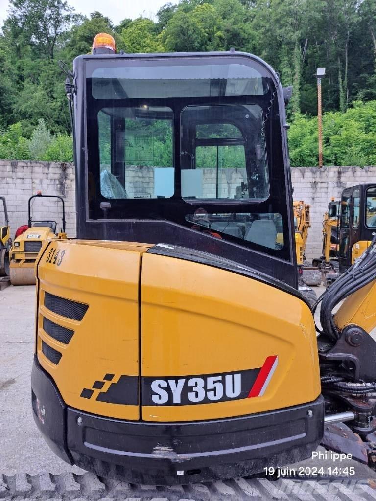 Sany SY 35 U Mini kotrók < 7t