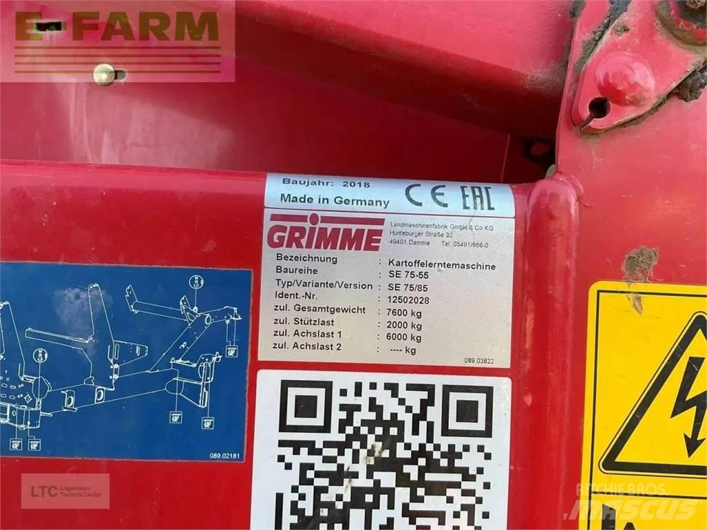 Grimme se 75-55 Burgonyagépek - Egyebek