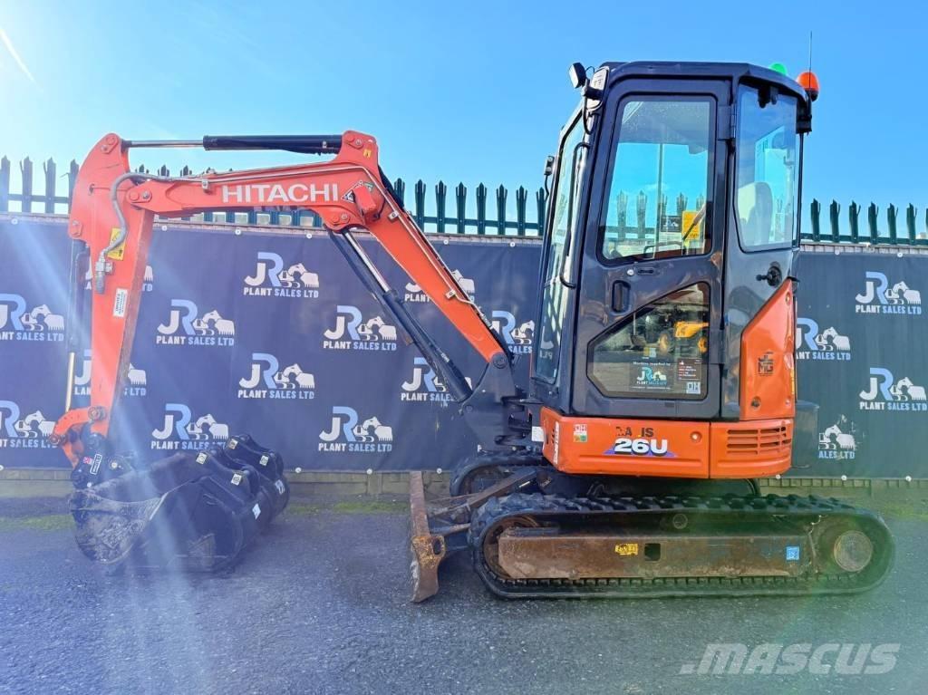Hitachi ZX 26 U-6 CR Mini kotrók < 7t
