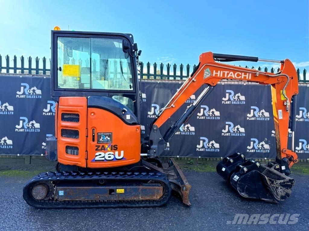 Hitachi ZX 26 U-6 CR Mini kotrók < 7t