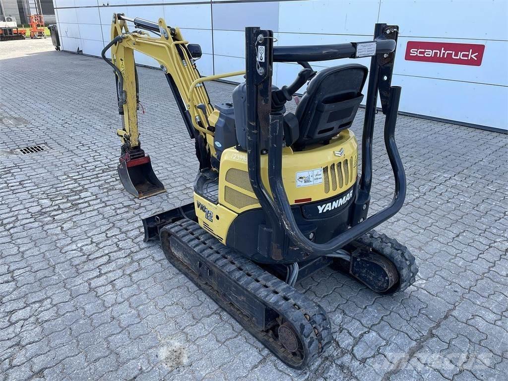 Yanmar VIO12 Gumikerekes kotrók