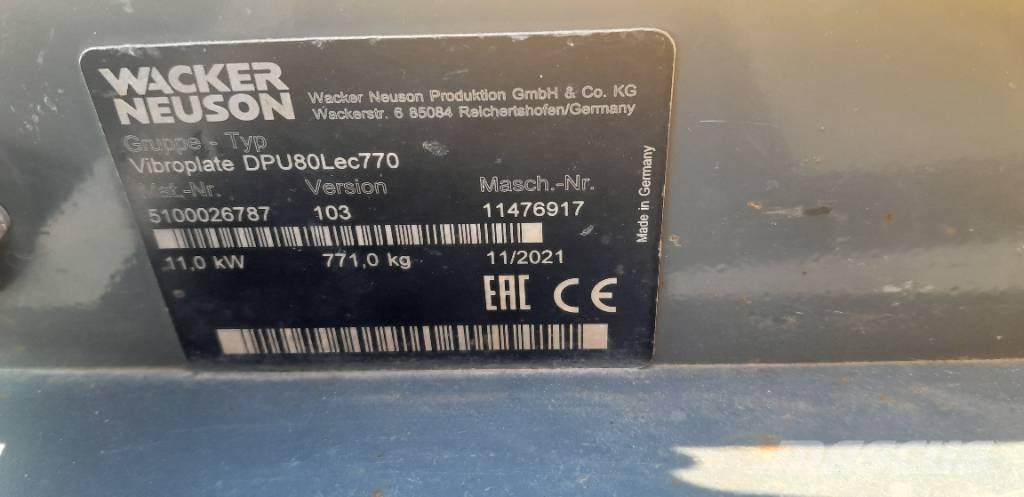 Wacker Neuson DPU 80 Vibrátorok