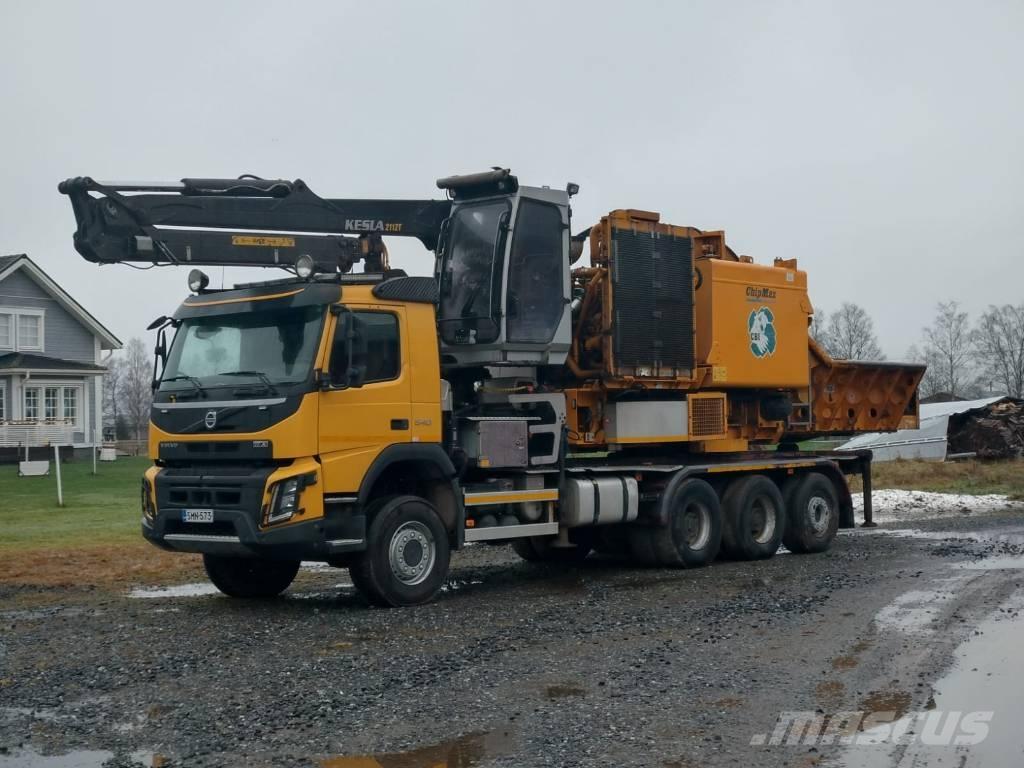 CBI Chipmax 484VR Fa hántoló, vágó, aprító