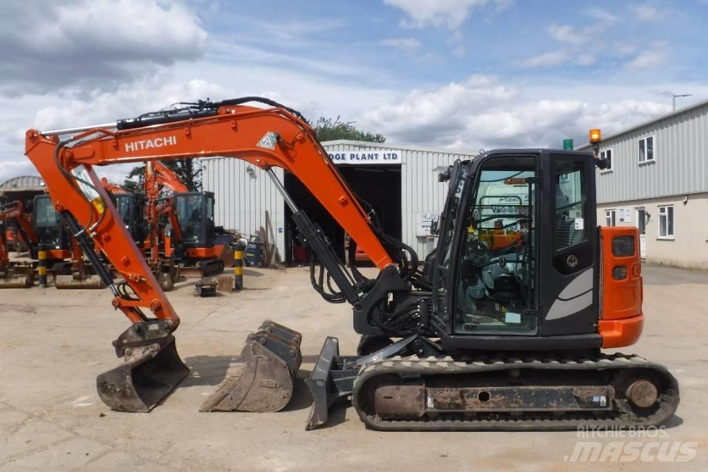Hitachi ZX 85 US B-6 Közepes (midi) kotrók 7 t - 12 t
