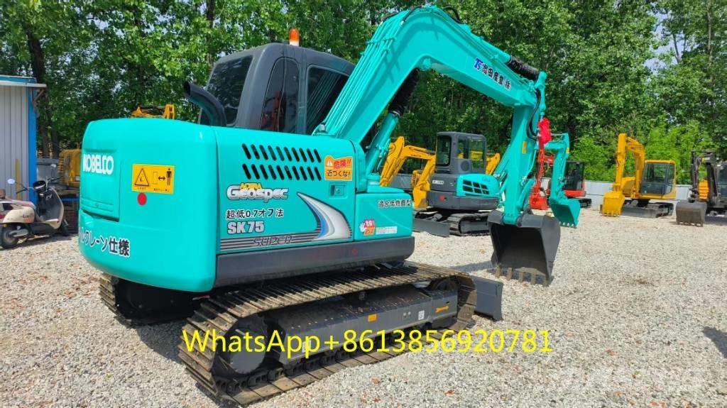 Kobelco SK 75 Lánctalpas kotrók