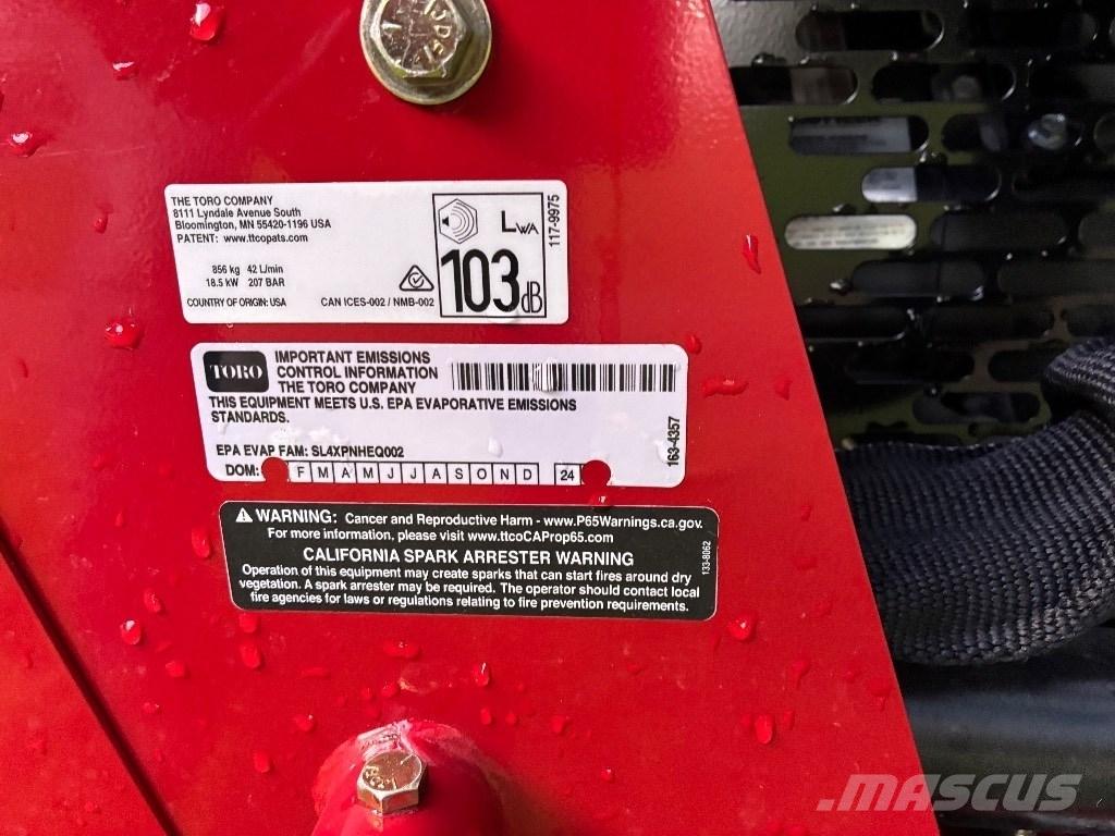 Toro TX427 Kompaktrakodók