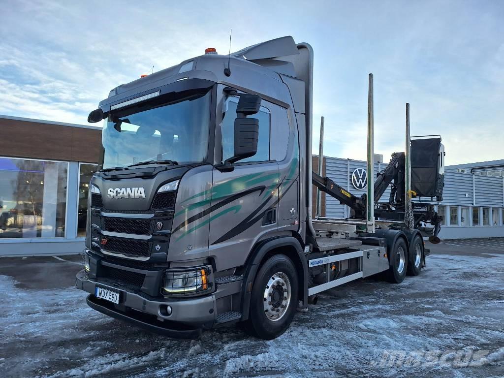 Scania R580 LB6x4 Rönkszállító teherautók
