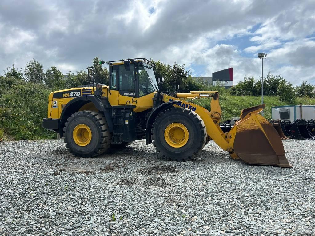 Komatsu WA470-8 Gumikerekes homlokrakodók