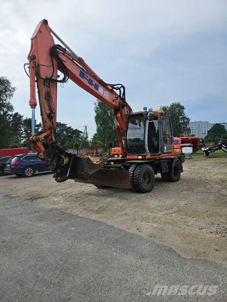 Fiat-Hitachi EX165W Gumikerekes kotrók