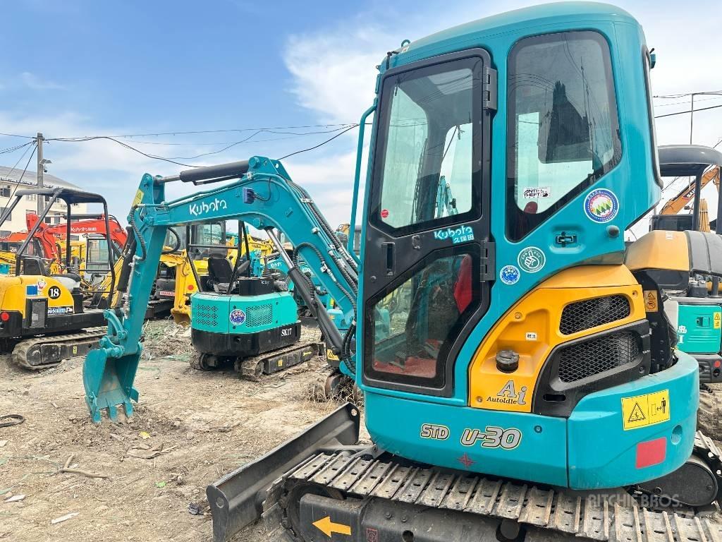 Kubota U 30 Mini kotrók < 7t