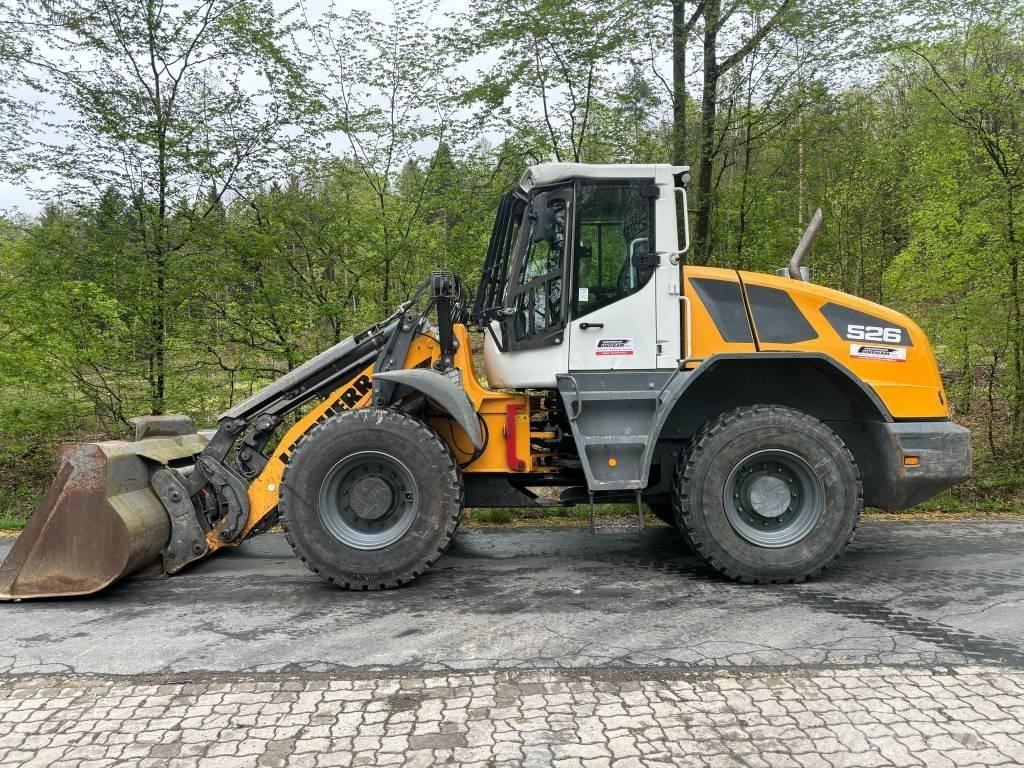 Liebherr L 526 Gumikerekes homlokrakodók