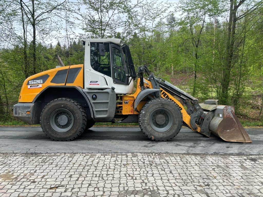 Liebherr L 526 Gumikerekes homlokrakodók