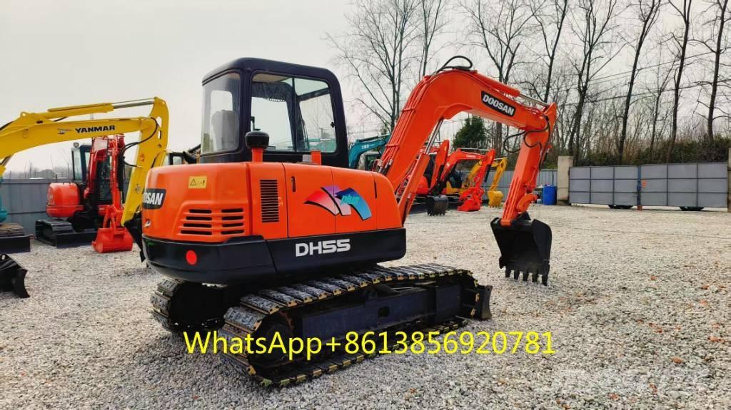 Doosan DH 55 Mini kotrók < 7t