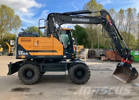 Hyundai HW140A Gumikerekes kotrók