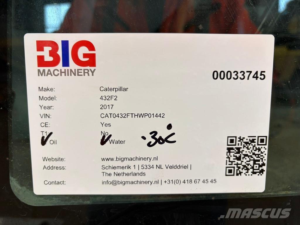 CAT 432F2 Kotrórakodók