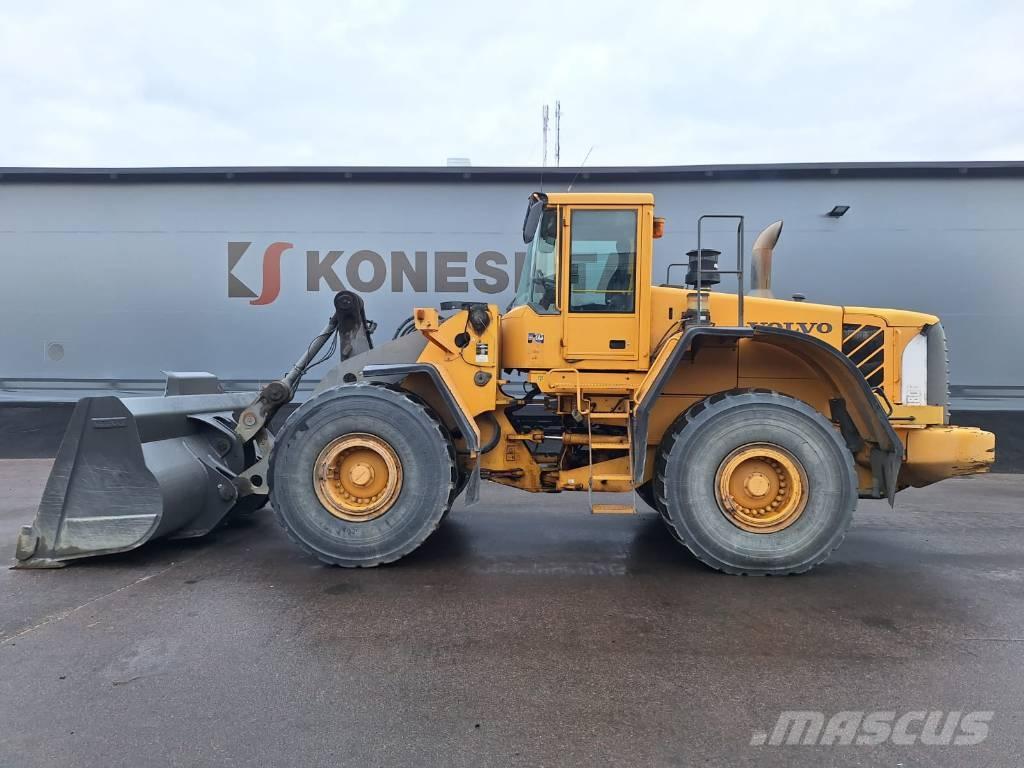 Volvo L180E VAAKALLA Gumikerekes homlokrakodók