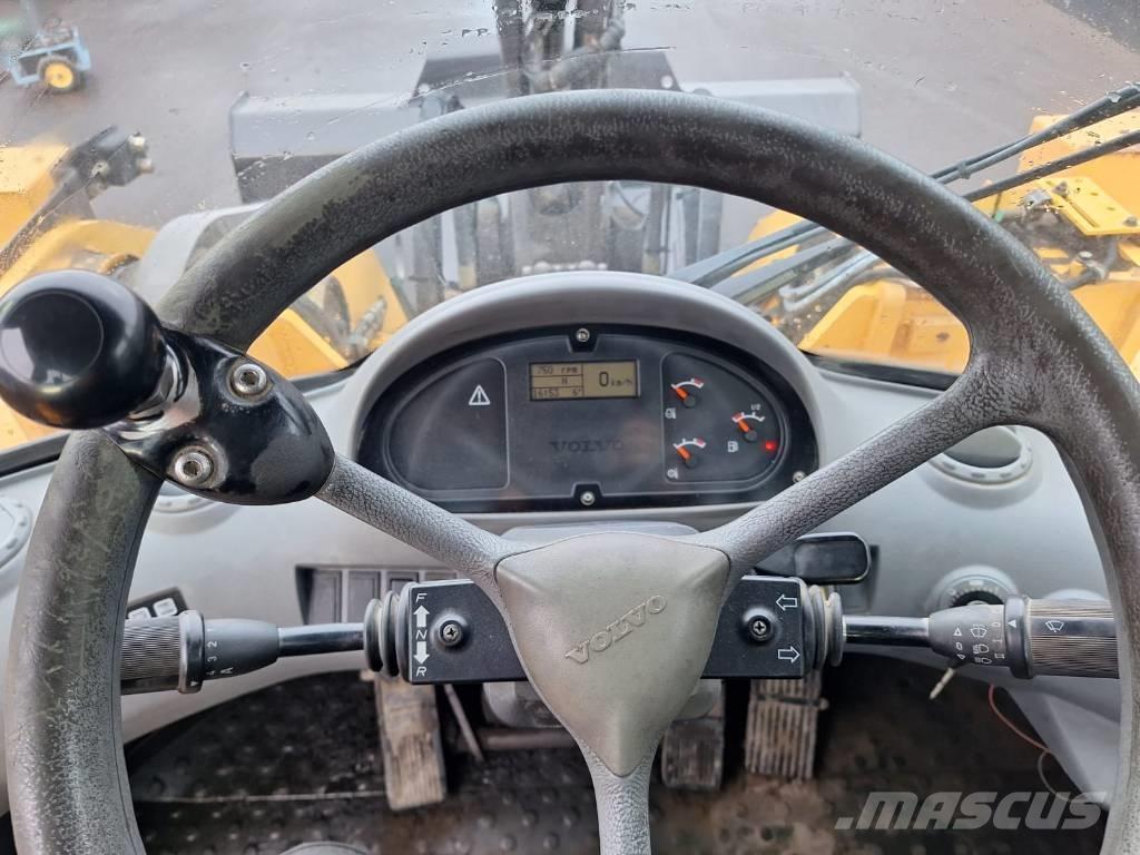 Volvo L180E VAAKALLA Gumikerekes homlokrakodók