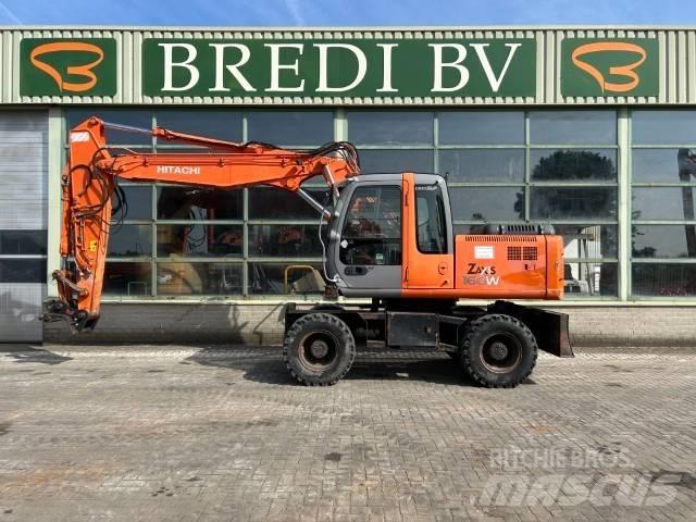 Hitachi ZX 160 W Gumikerekes kotrók