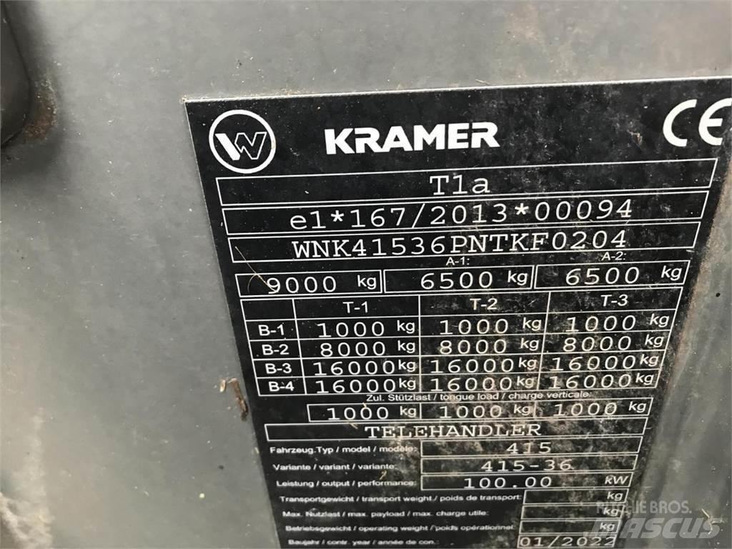 Kramer KT357 Teleszkópos mezőgazdasági rakodók
