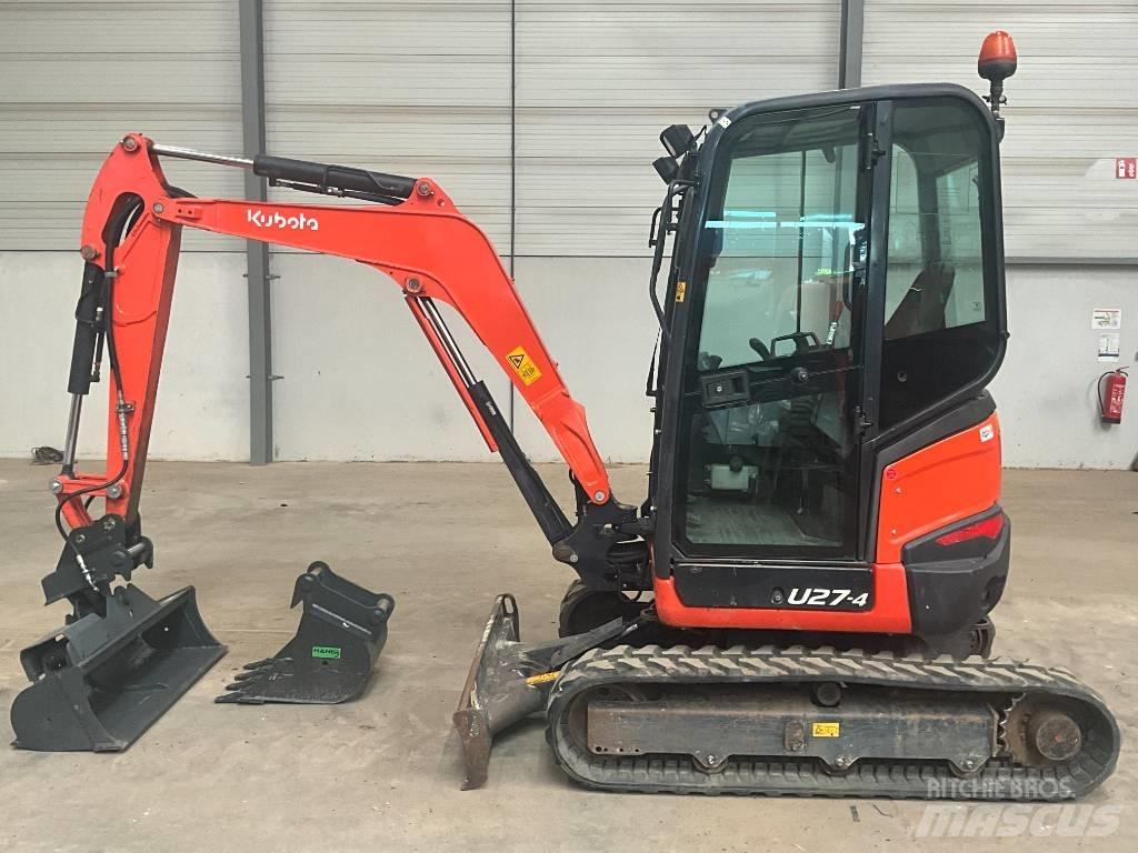 Kubota U 27-4 Mini kotrók < 7t