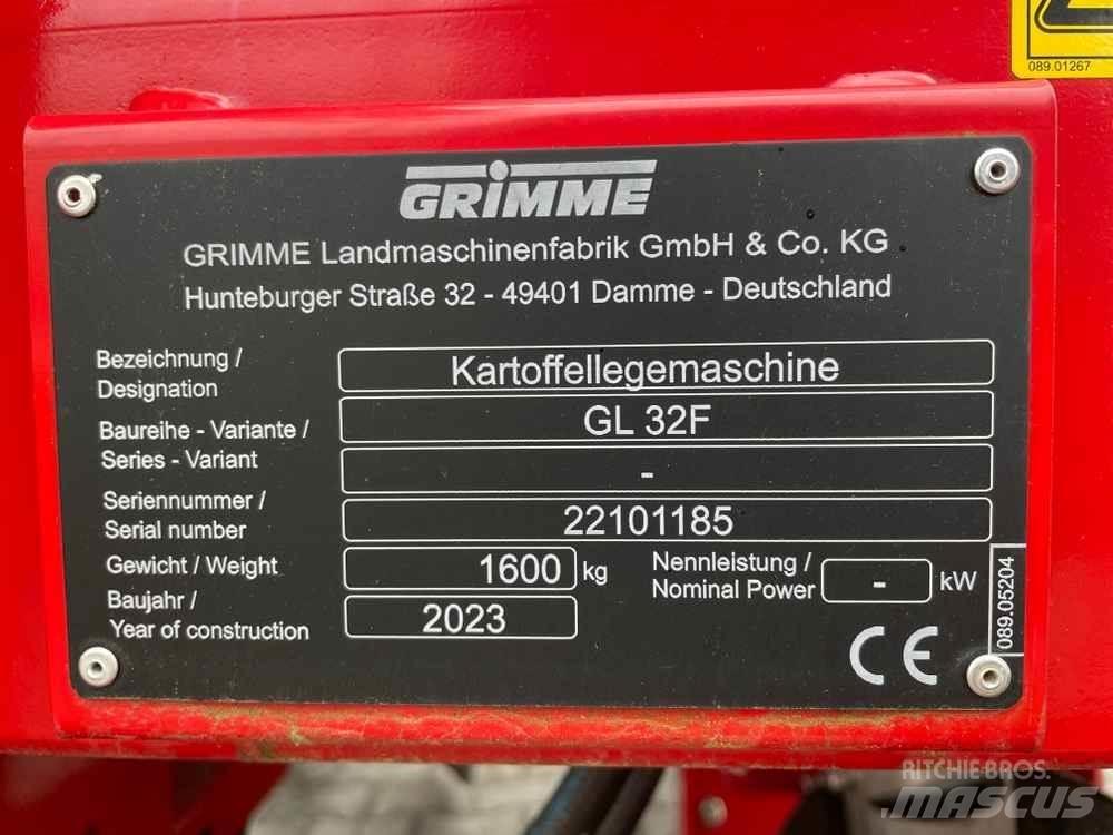 Grimme GL 32 F Burgonya ültetők