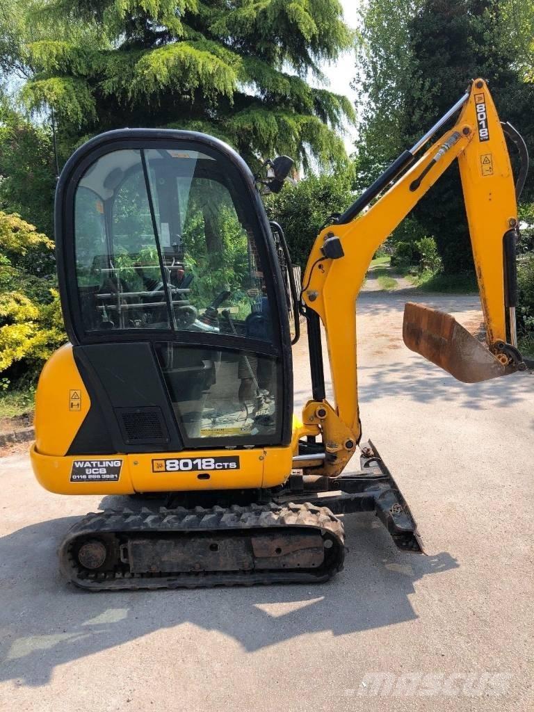 JCB 8018 CTS Mini kotrók < 7t