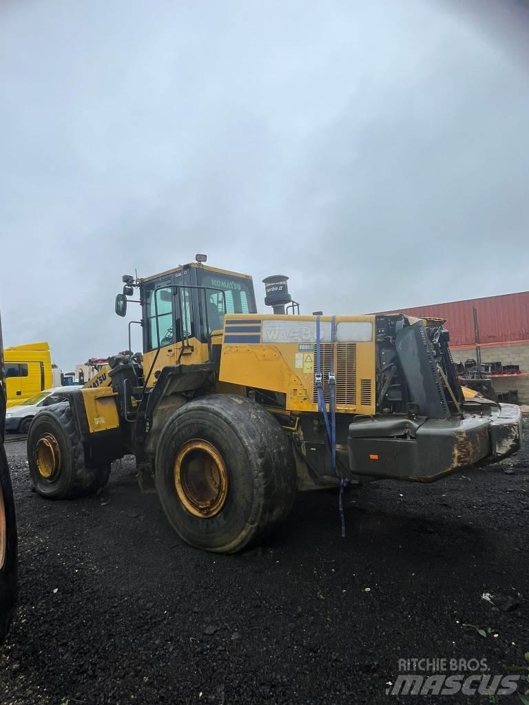 Komatsu WA 480-6 Gumikerekes homlokrakodók