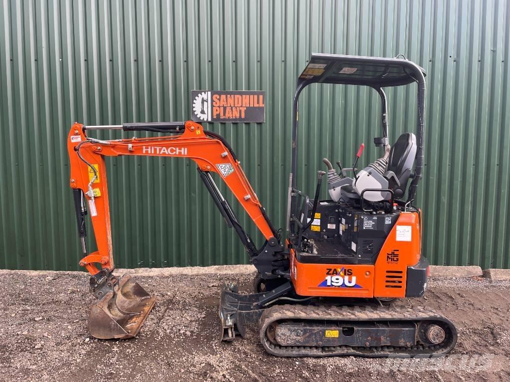 Hitachi ZX 19 U-6 Mini kotrók < 7t