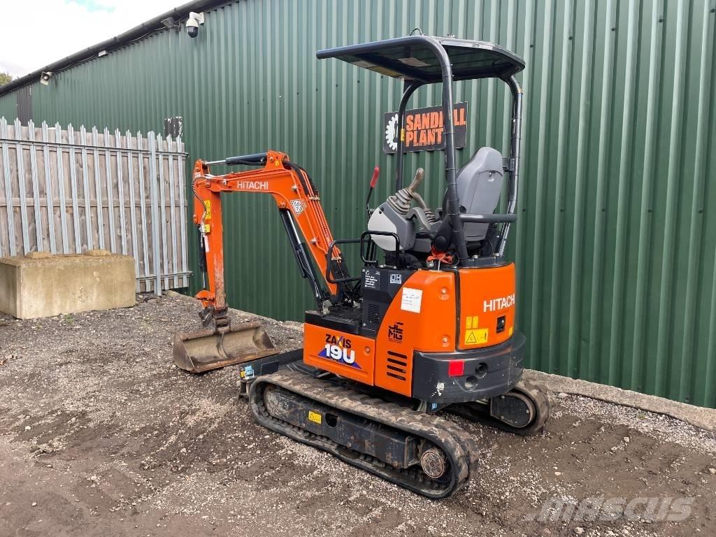 Hitachi ZX 19 U-6 Mini kotrók < 7t