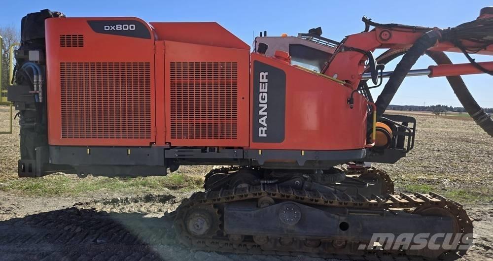 Sandvik Ranger DX800 Alagút- és földalatti bányászati fúrók