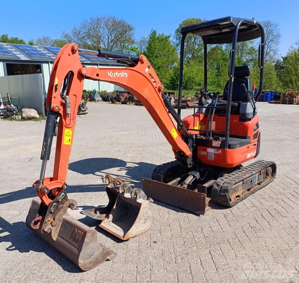 Kubota U 17-3 Mini kotrók < 7t