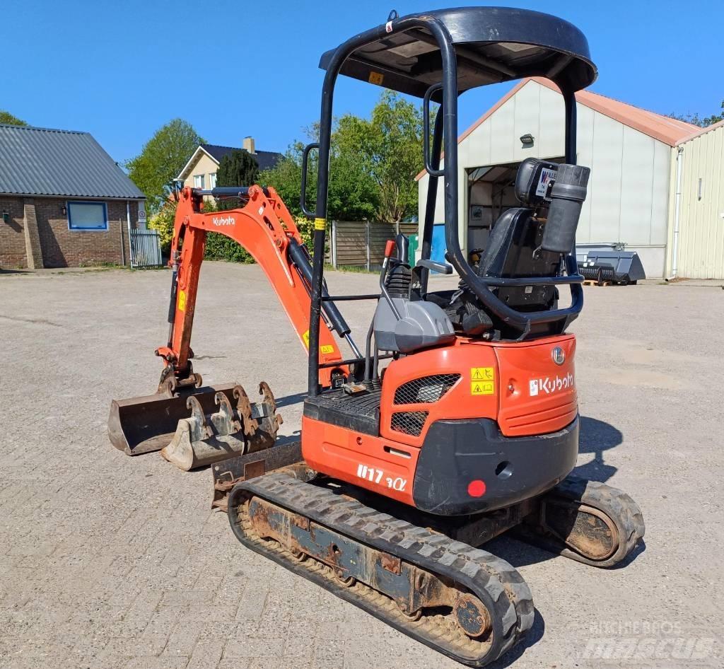 Kubota U 17-3 Mini kotrók < 7t