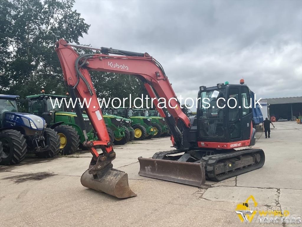 Kubota KX 080-4 Közepes (midi) kotrók 7 t - 12 t
