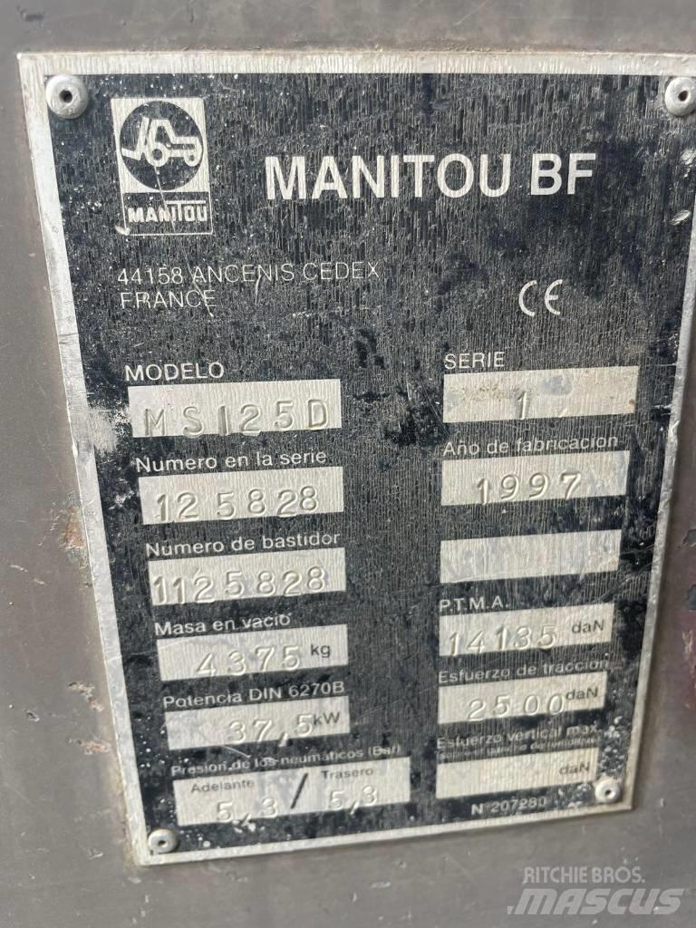 Manitou MST 125D Dízel targoncák