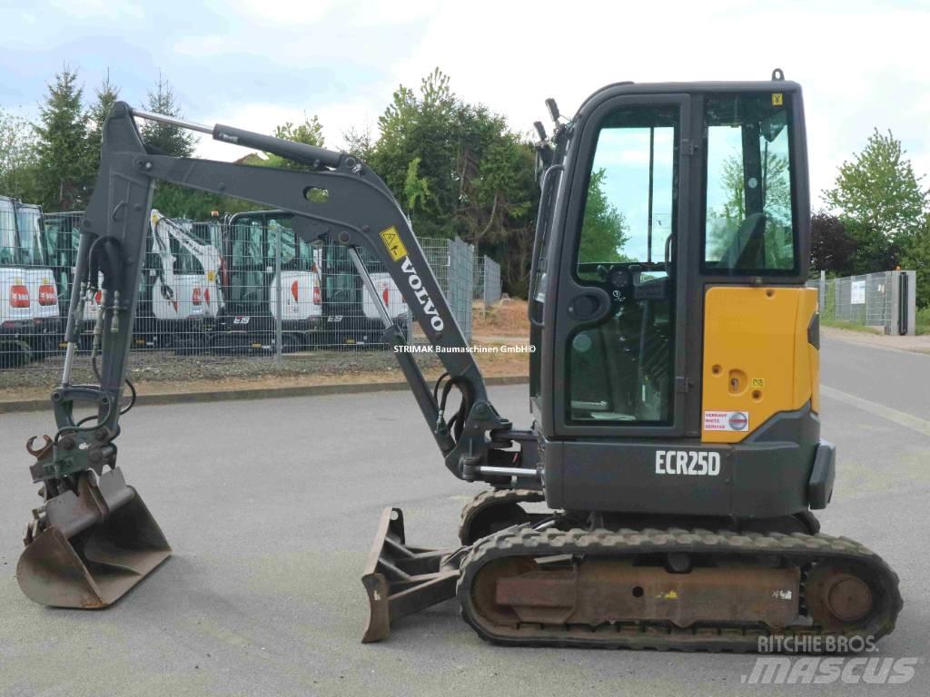 Volvo ECR 25 D Mini kotrók < 7t