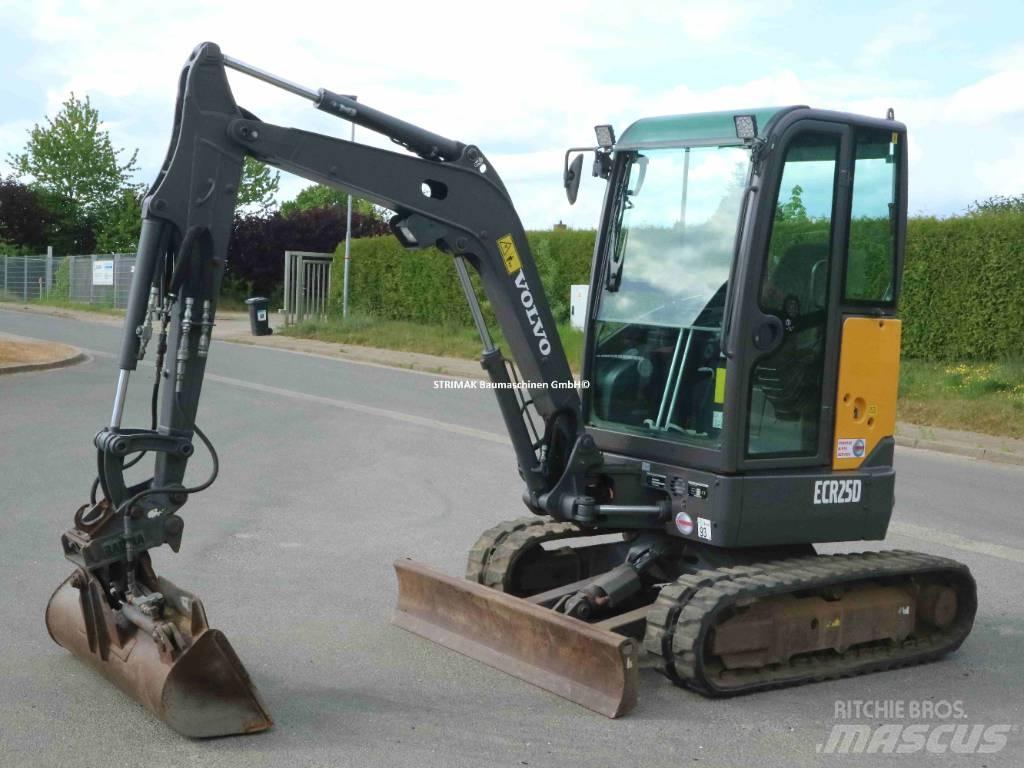 Volvo ECR 25 D Mini kotrók < 7t