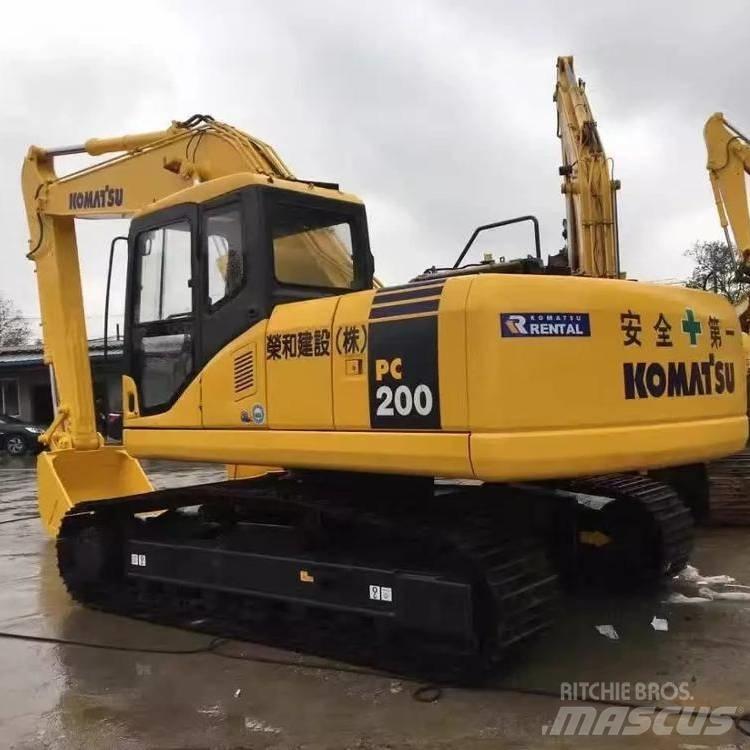 Komatsu pc200-7 Lánctalpas kotrók