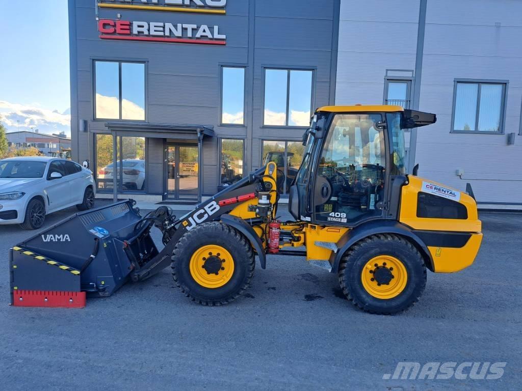 JCB 409 Gumikerekes homlokrakodók