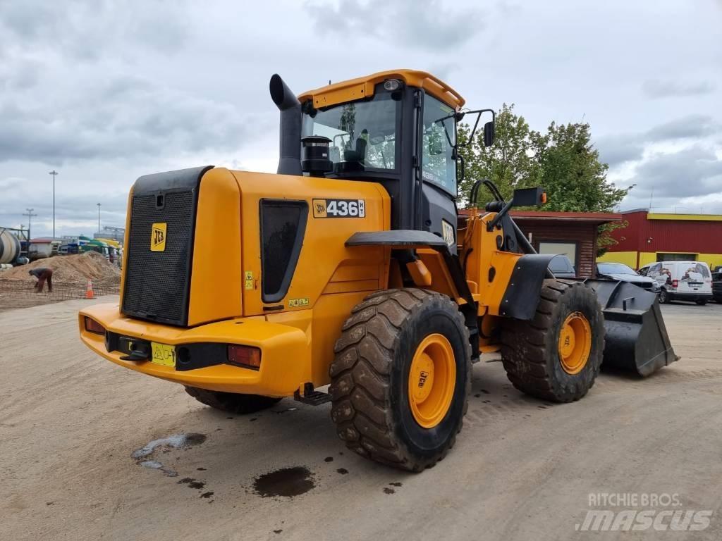 JCB 436 HT Gumikerekes homlokrakodók