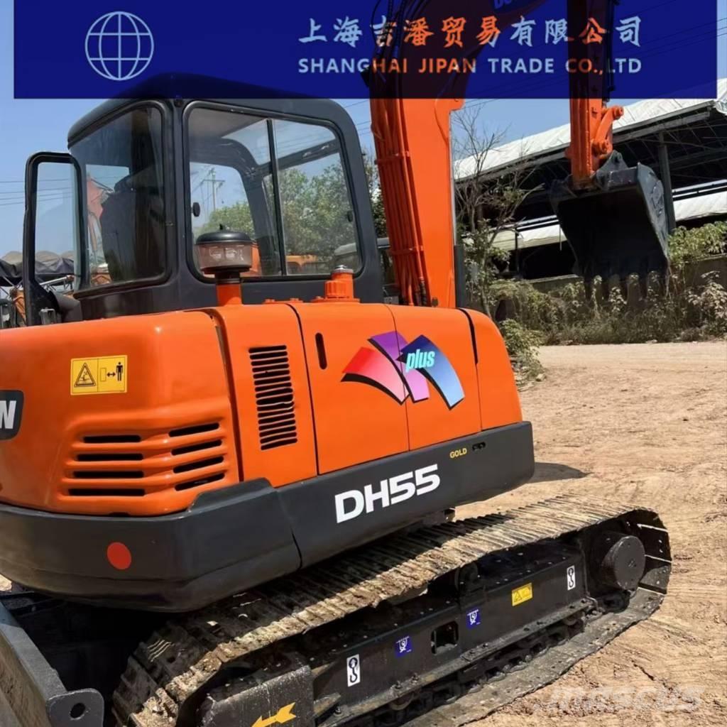 Doosan DH 55 Mini kotrók < 7t