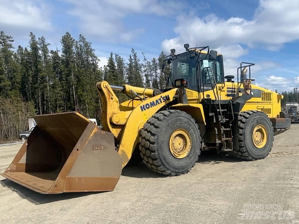 Komatsu WA 500-7 Gumikerekes homlokrakodók