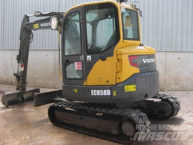 Volvo ECR 58 D Mini kotrók < 7t