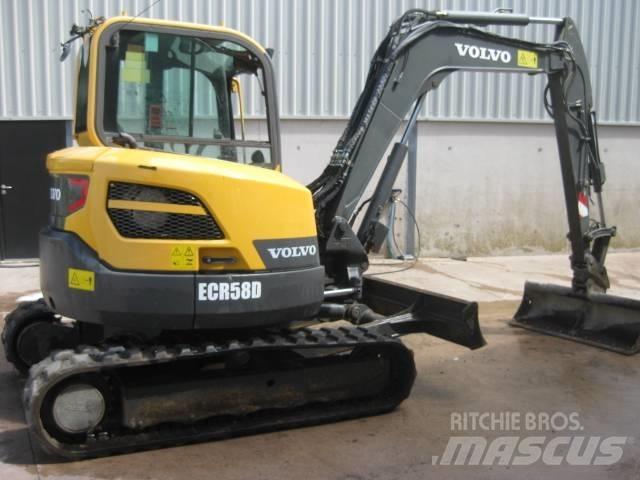 Volvo ECR 58 D Mini kotrók < 7t