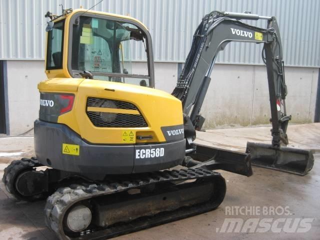 Volvo ECR 58 D Mini kotrók < 7t
