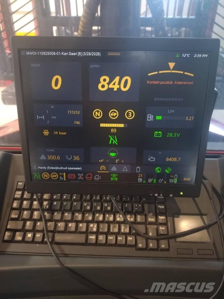 Komatsu 875 Kihordók