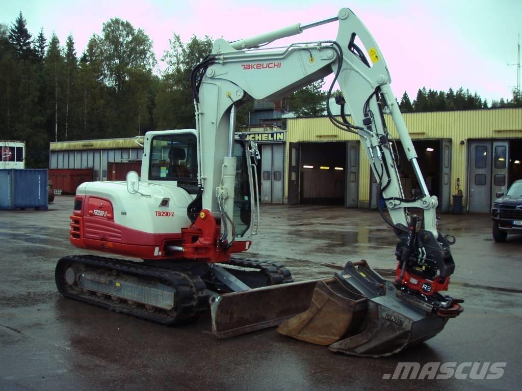 Takeuchi TB 290-2 Közepes (midi) kotrók 7 t - 12 t