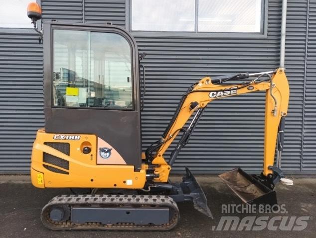 CASE cx18b Mini kotrók < 7t