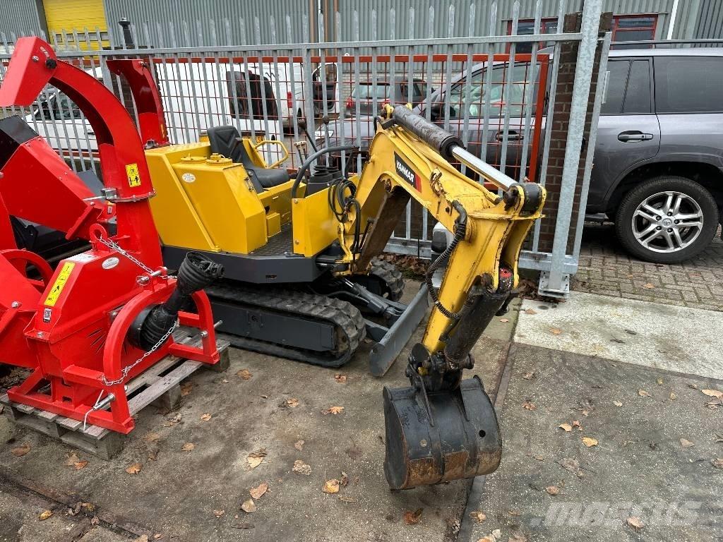 Yanmar B 12-1 Mini kotrók < 7t