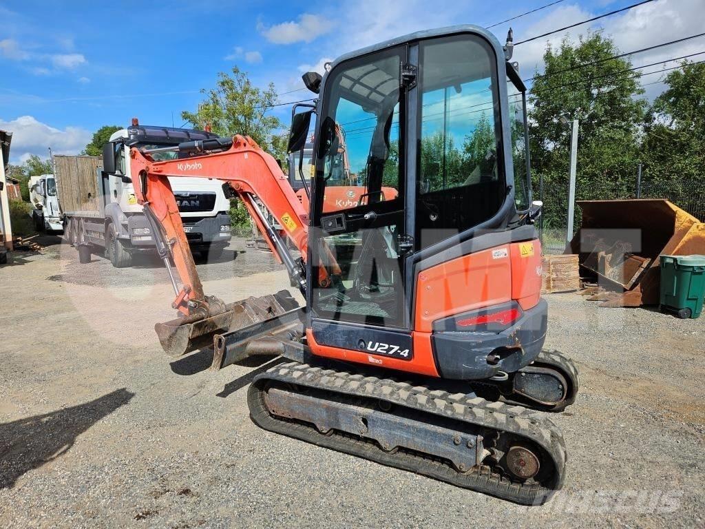 Kubota U 27 Mini kotrók < 7t